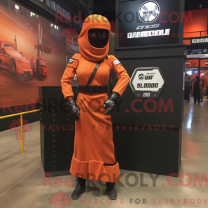 Rust Gi Joe mascot costume...