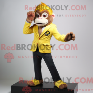 Máscara de Macaco Amarelo...
