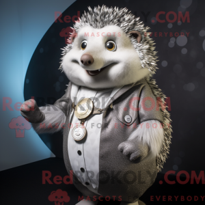 Postava maskota stříbrného...