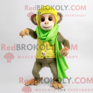 Limegrønn Capuchin Monkey...