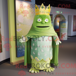Lime Green King máscara de...