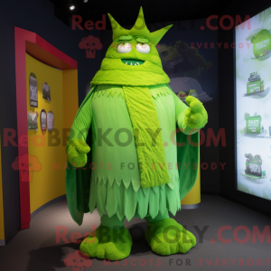 Lime Green King máscara de...