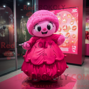 Disfraz de mascota Magenta...