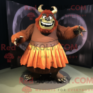 Rust Ogre mascot costume...