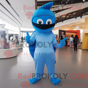 Postava maskota Sky Blue...