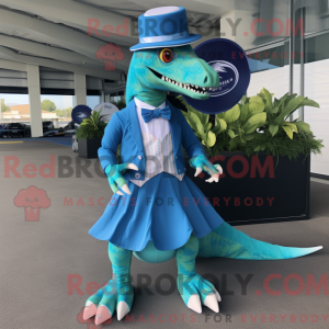 Cyaan Spinosaurus...