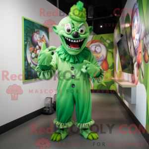 Maskotdraktfigurat Green...