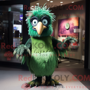 Forest Green Harpy maskot...