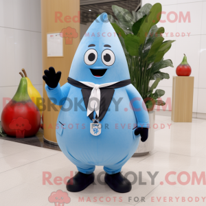 Sky Blue Pear mascotte...