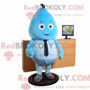 Postava maskota Sky Blue...