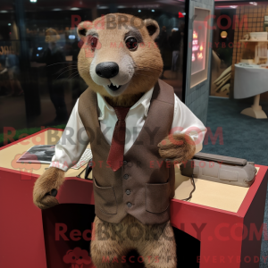 Brown Mongoose mascot...