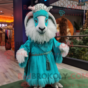 Angora turca geit máscara...