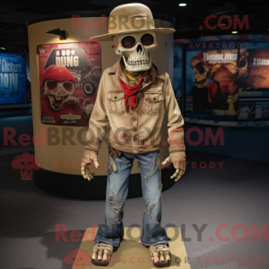 Postava maskota Tan Undead...