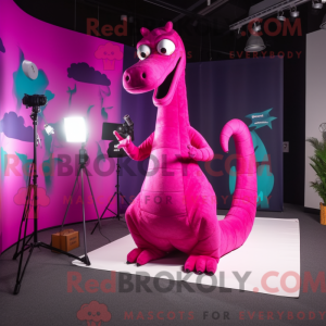 Magenta Brachiosaurus...