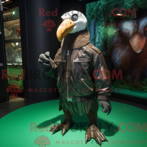 Skovgrøn albatros maskot...