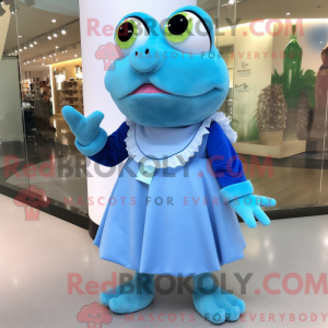 Postava maskota Sky Blue...