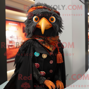 Blackbird maskot kostume...