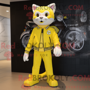 Citrongul kat maskot...