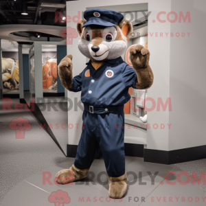 Navy Mongoose mascot...