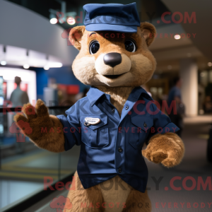 Navy Mongoose maskot...