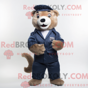 Navy Mongoose maskot...