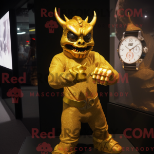 Disfraz de mascota Gold...