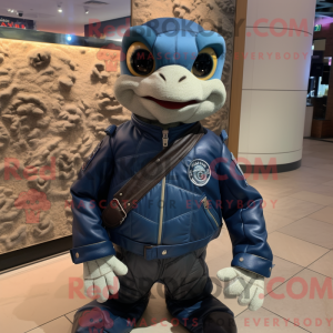Navy Sea Turtle mascot...