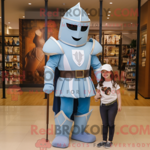 Sky Blue Medieval Knight...
