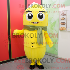 Lemon Yellow Sushi mascot...