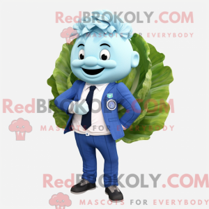 Sky Blue Cabbage mascot...