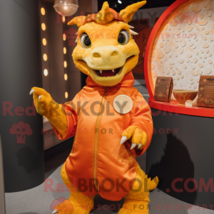Figura de máscara de dragão...