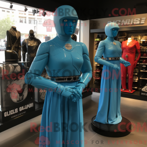 Postava maskota Cyan Gi Joe...