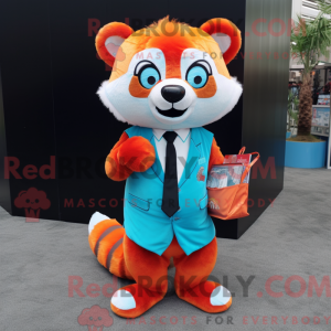 Cyan Red Panda...