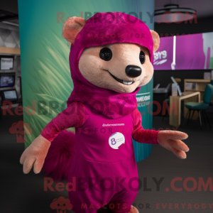 Maskotka Magenta Mongoose...