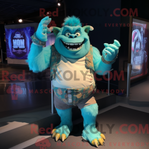 Cyan Ogre máscara de...