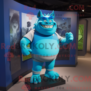 Cyan Ogre máscara de...