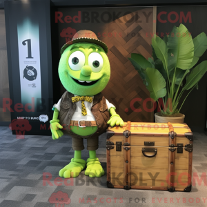 Figura de máscara de baú de...