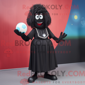 Black Juggle maskot...