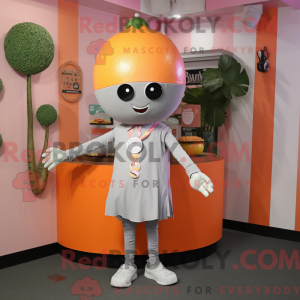 Silver Grapefruit mascot...