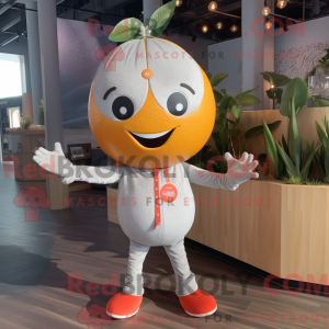 Silver Grapefruit mascot...