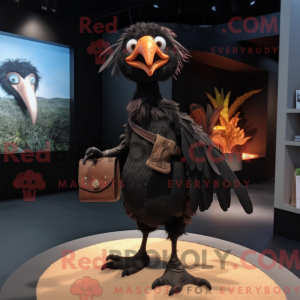 Black Archeopteryx mascot...