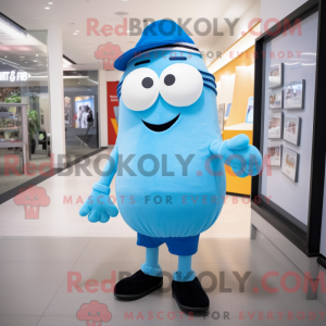 Sky Blue Aglet mascot...
