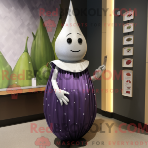 Silver Eggplant mascot...