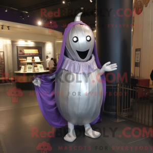 Silver Eggplant mascot...