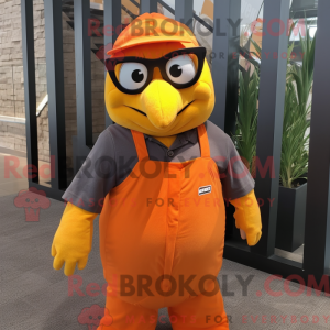 Orange Pigeon maskot...