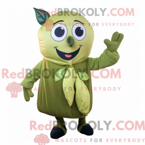Oliven Spinat maskot...