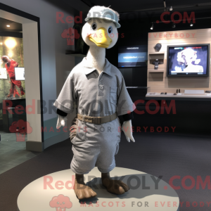 Sølv Gosling máscara de...