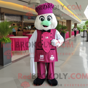 Postava maskota Magenta Dim...