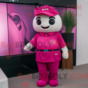 Magenta Dim Sum mascot...