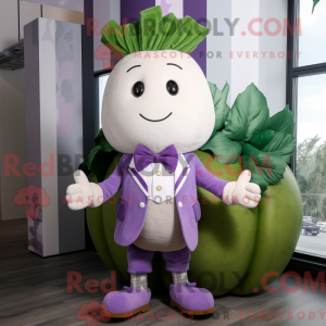 Lavender Turnip mascot...